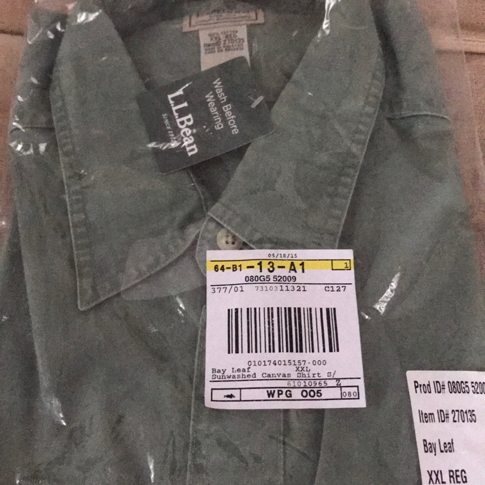 Men’s XXL LL Bean shirt